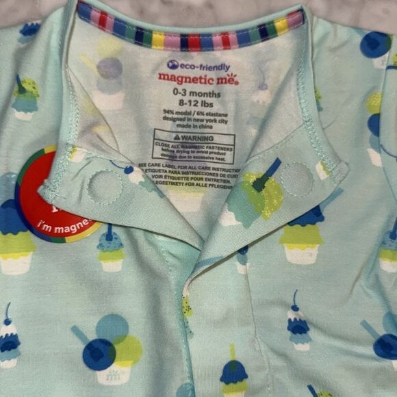 NWT MAGNETIC ME MODAL SUNDAE FOOTIE - Picture 2 of 5